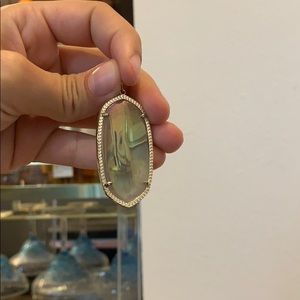 Kendra Scott Grey Iridiscente Earrings